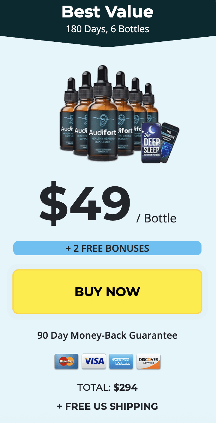 Audifort-supplement-official-6-bottles