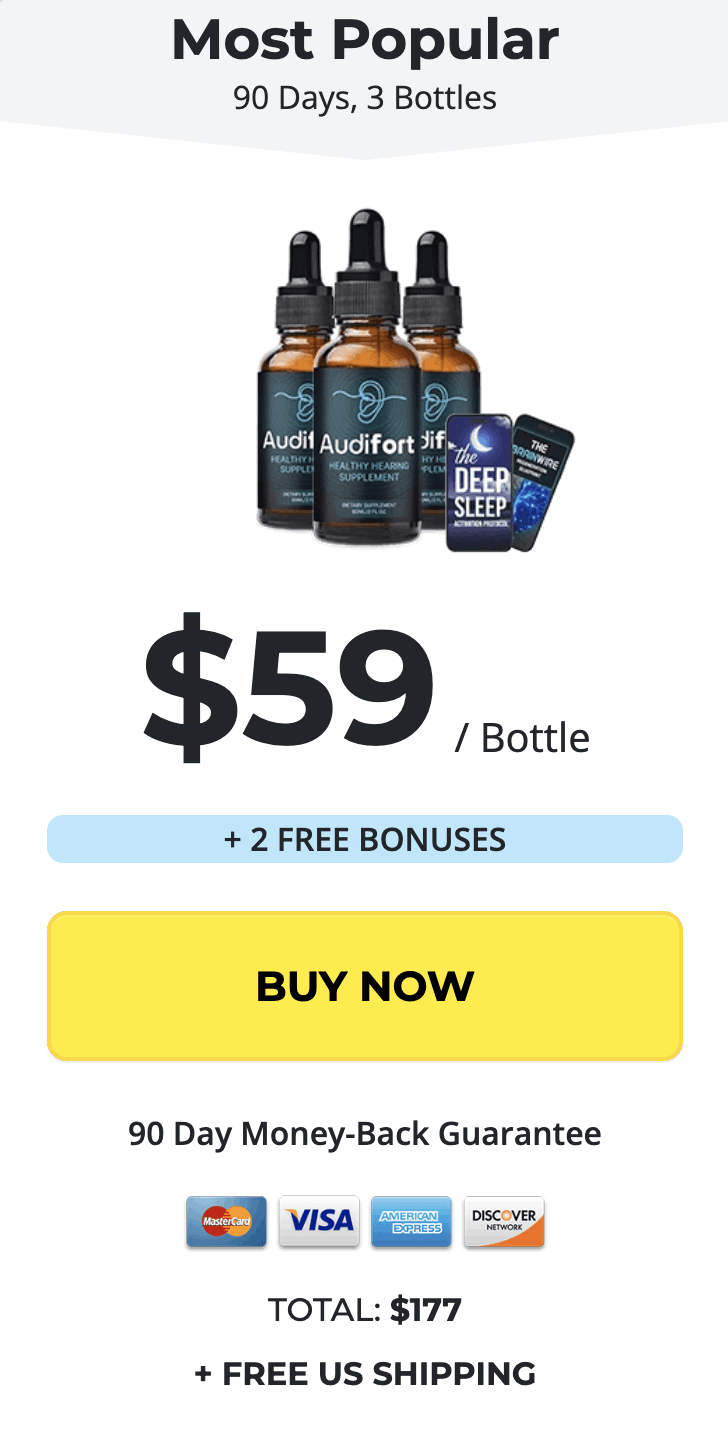 Audifort-supplement-official-3-bottles